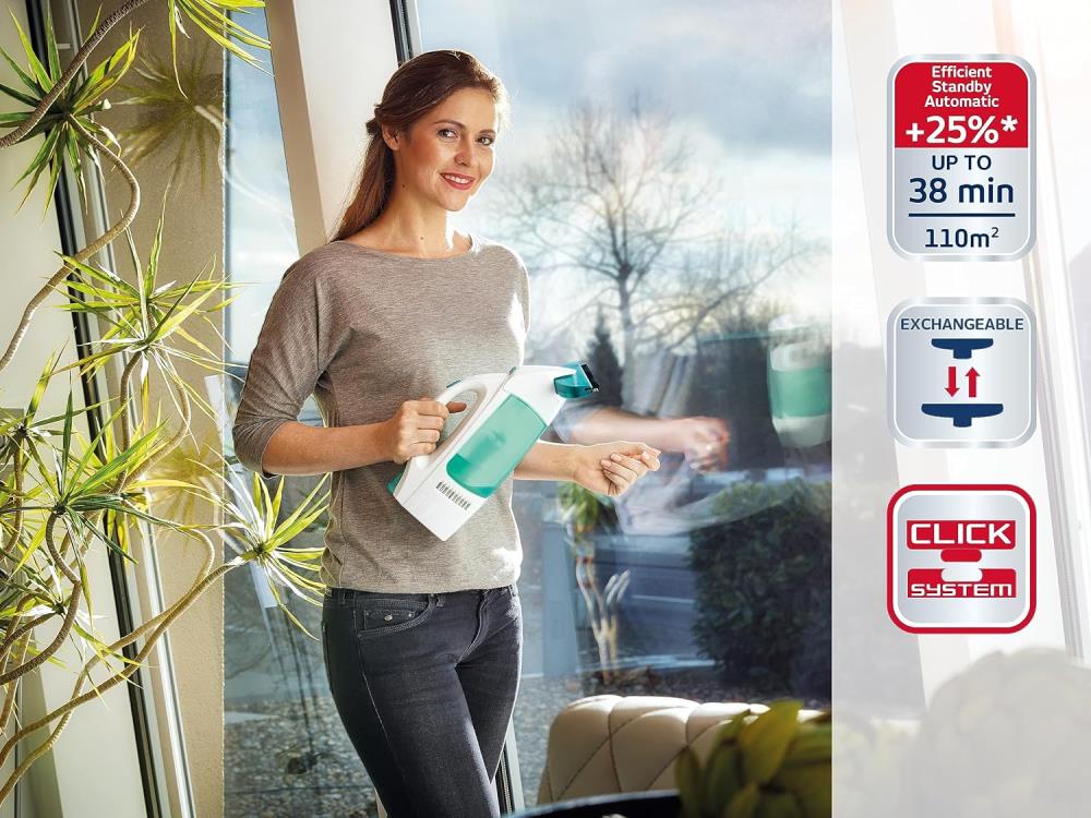 LEIFHEIT 51001 - Fenstersauger Dry & Clean mit Stiel - OVP