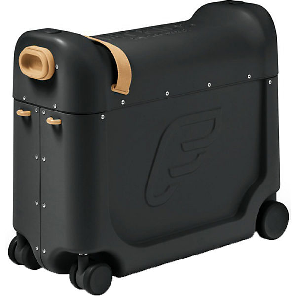Stokke Jetkids Reisekoffer BedBox 4-Rollen Kindertrolley Lunar Eclipse schwarz - B Ware