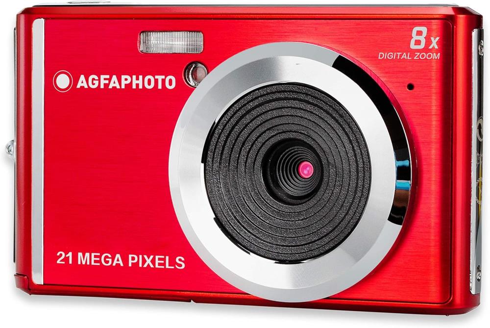 Agfa Digital Kamera, 21 Megapixel, 8x Zoom, Rot, B- Ware Agfa Digital Kamera, 21 Megapixel, 8x Zoom, Rot, B- Ware