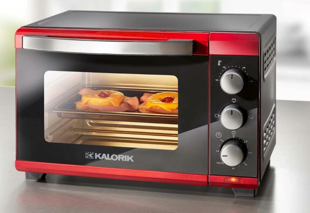 Kalorik Multi- und Pizzabackofen rot - B Ware