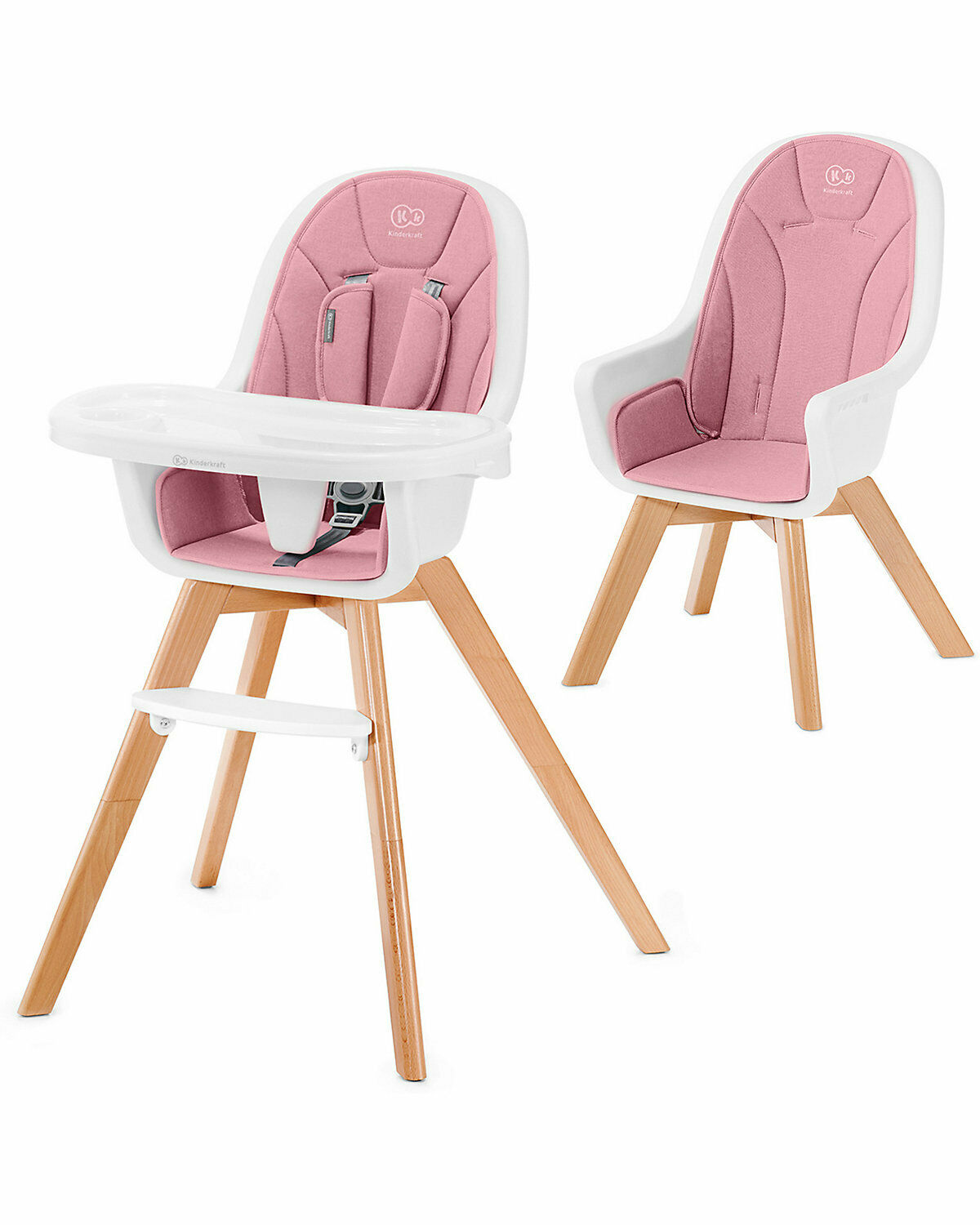 KINDERKRAFT 15102410 Hochstuhl Tixi 2in1 pink -  B Ware