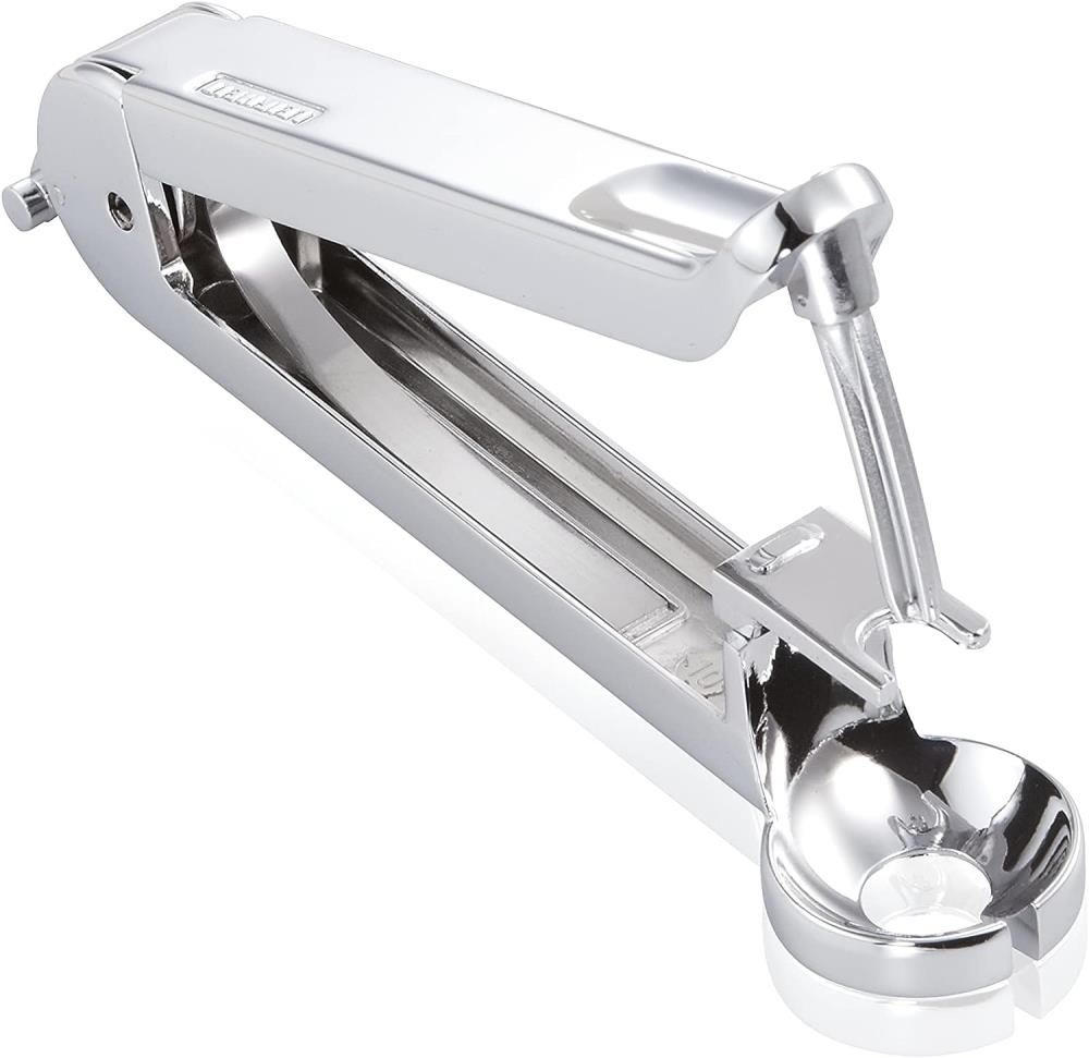 Leifheit Kirschentkerner ProLine für schnelles Entkernen, pflegeleichter Kirschkernentferner trennt Kern und Fruchtfleisch