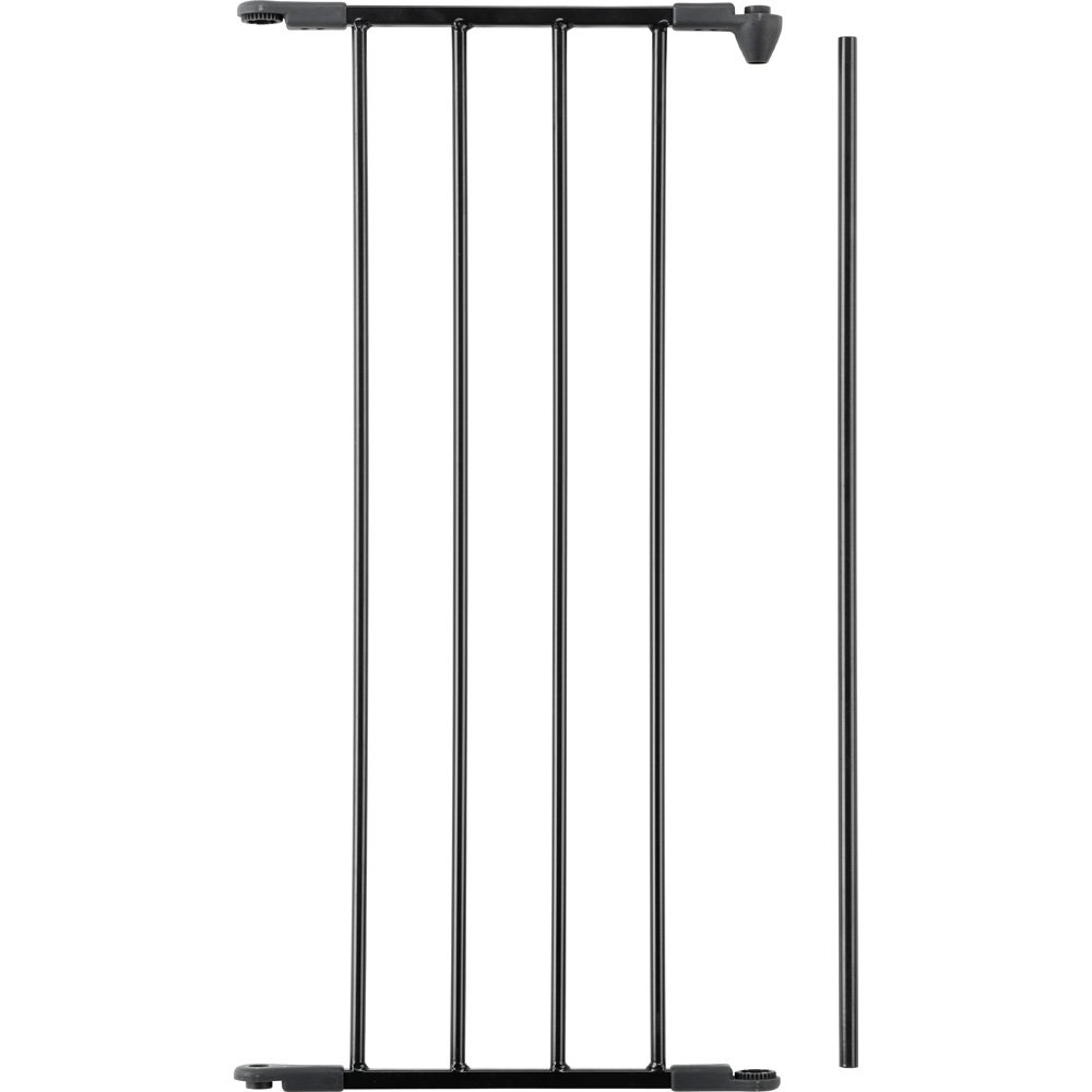 BabyDan Flex Sektion/Verlängerung, Anthrazit, 33 cm für Schutzgitter Flex M / L / XL / XXL - B-Ware