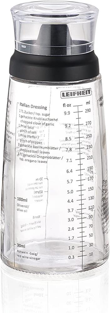 Leifheit Dressing Shaker, hochwertige Glasflasche - OVP
