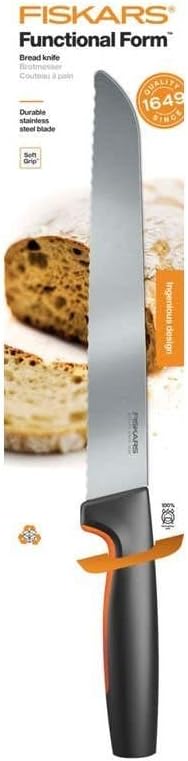 Fiskars Brotmesser 34 cm, Japanischer Edelstahl - Neu