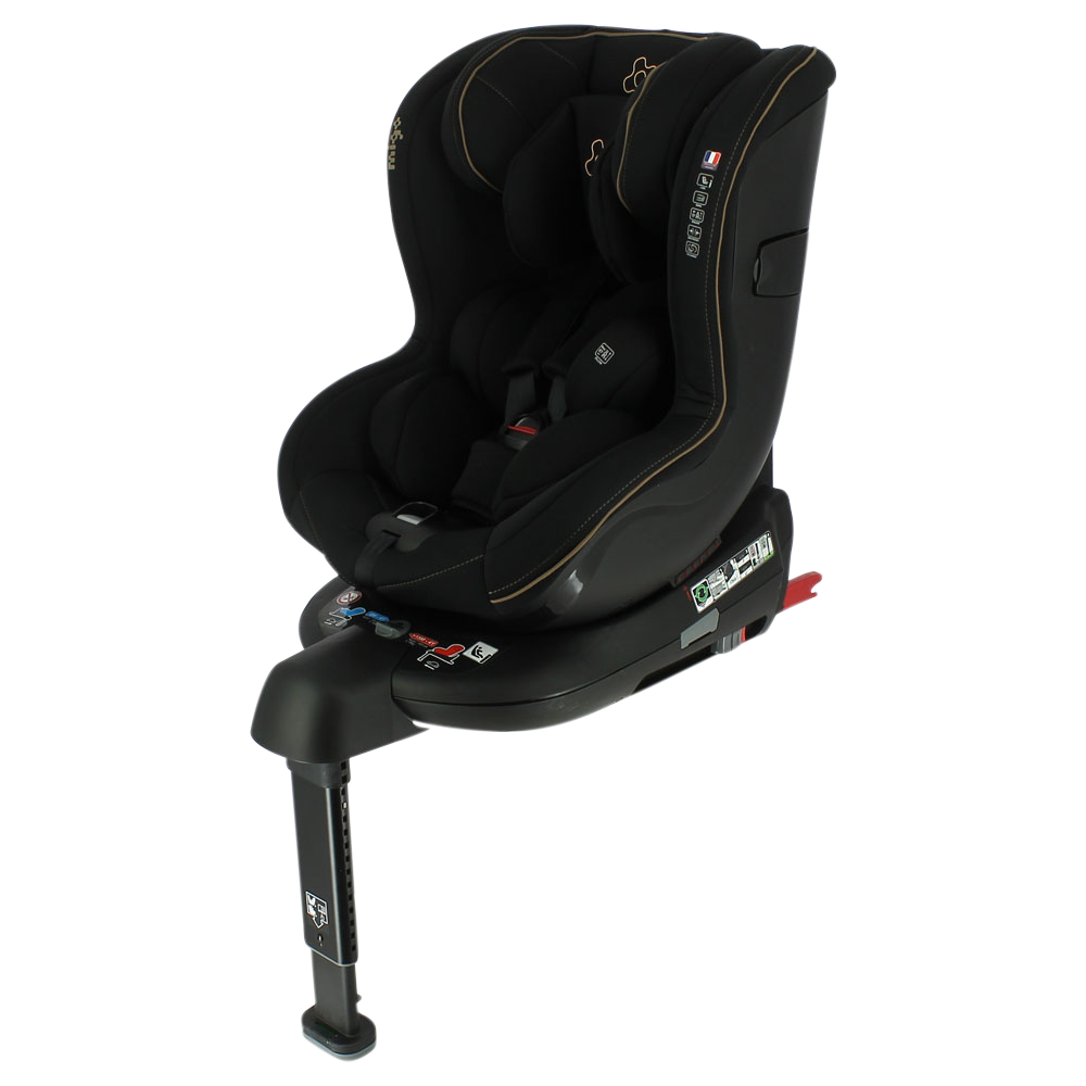 Osann Kindersitz Migo Wonder i-Size 360 drehbar Reboarder Schwarz Gold NEU!