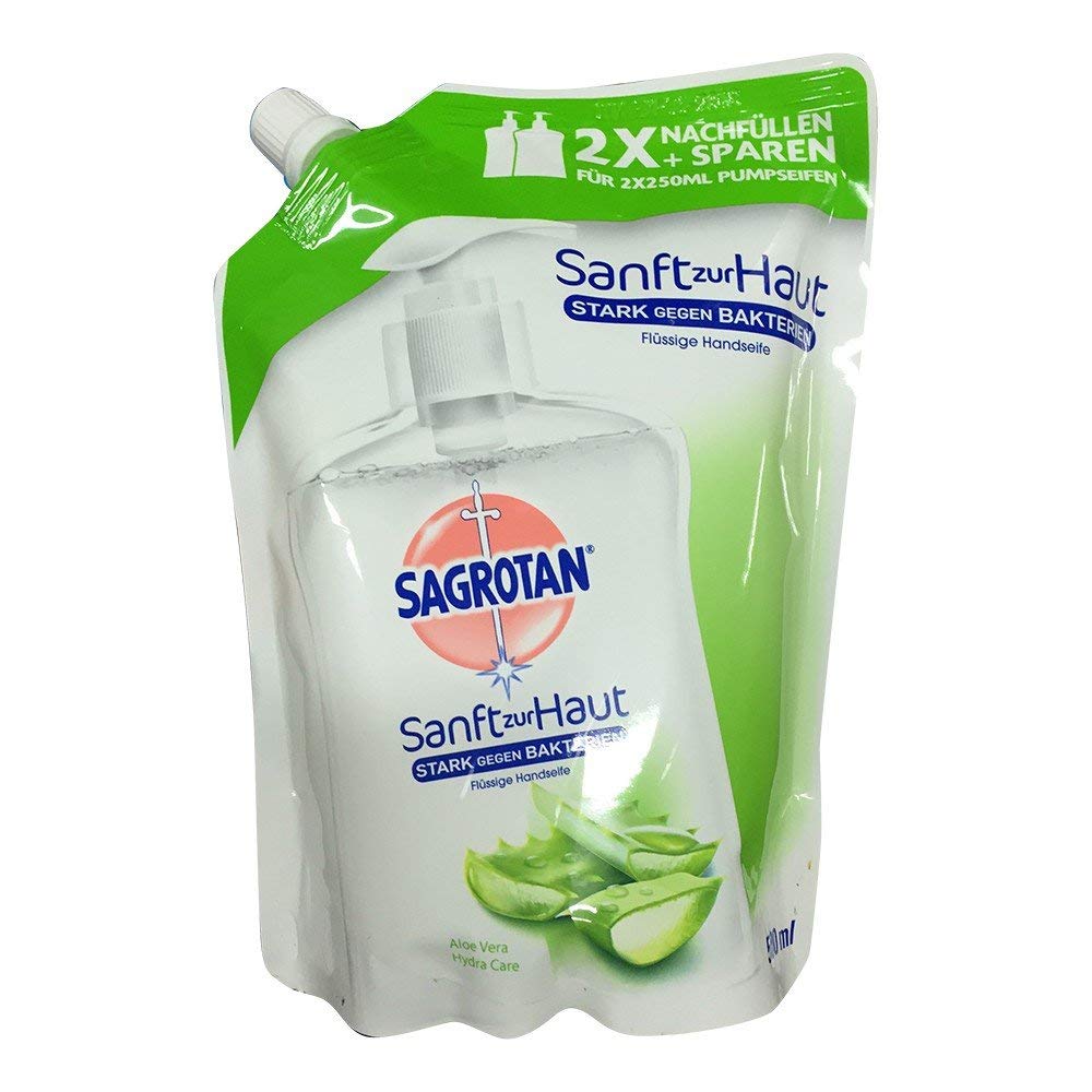 SAGROTAN HANDSEIFE NACHFÜLLER ALOE 500ml