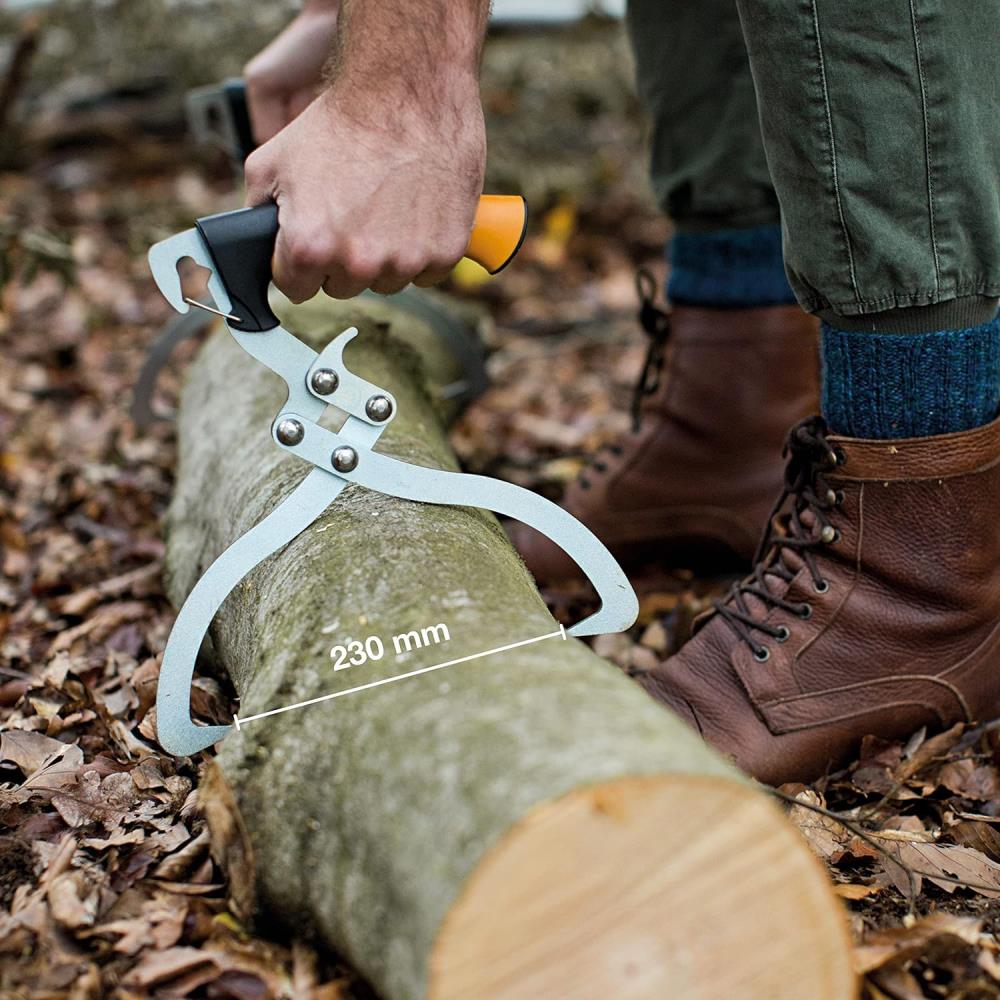 Fiskars Handpackzange LT6 zur Holzbearbeitung, mit Köcher