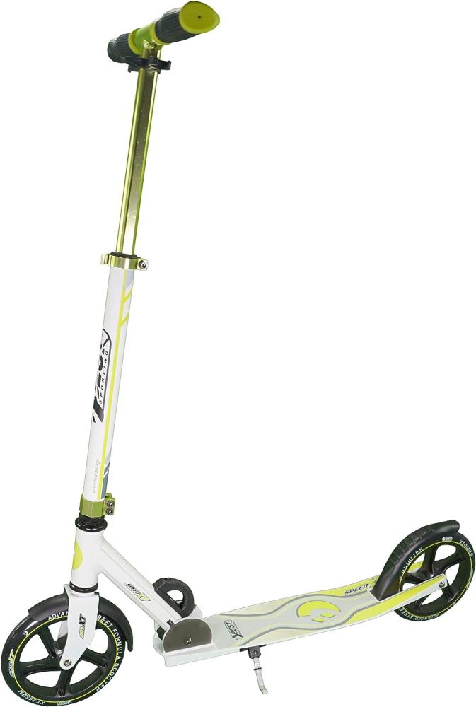 Best Sporting Roller Scooter 203, grüngelb - B Ware