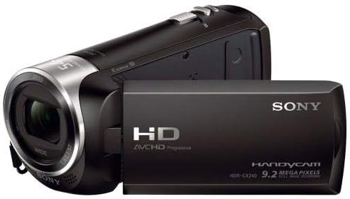 Sony HDR-CX240E HD Flash Camcorder, Schwarz, B- Ware