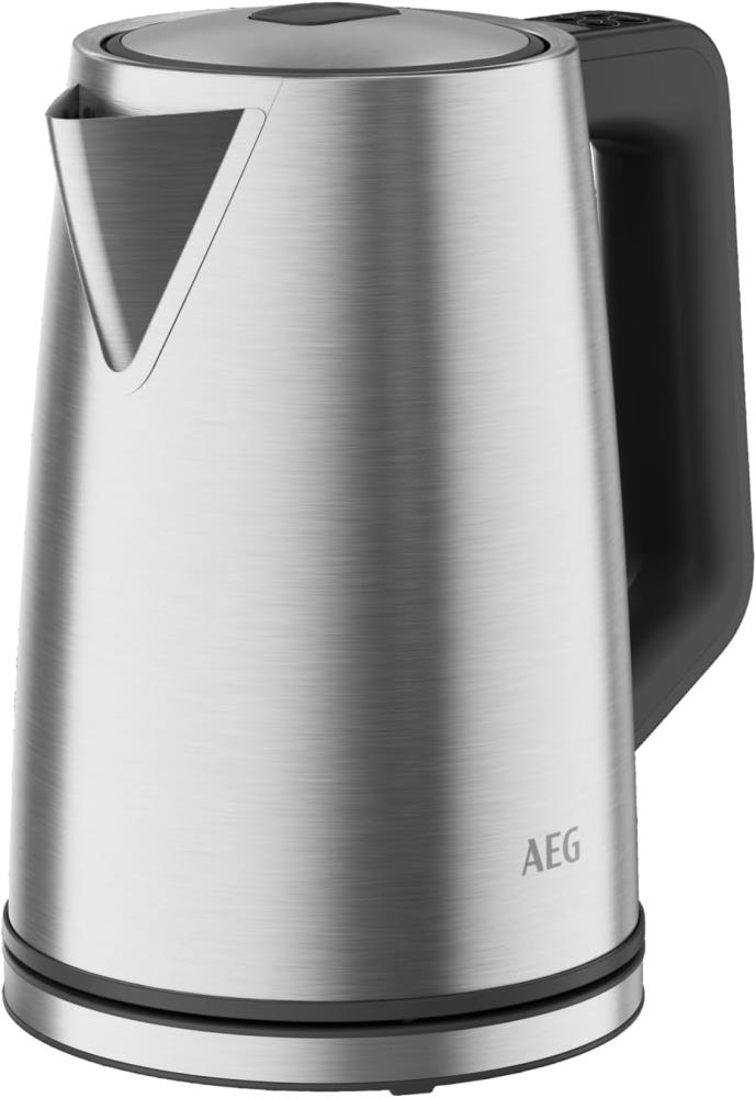 AEG Wasserkocher K5-1-6ST Deli 5 / 2400 Watt / 5 einstellbare Temperaturstufen / 1,7 l - Edelstahl - Neu