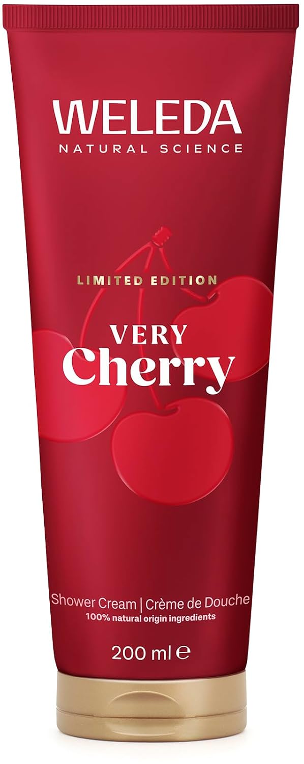 WELEDA Duschgel Bio - Very Cherry Limited Edition - Vegan 200ml Naturkosmetik