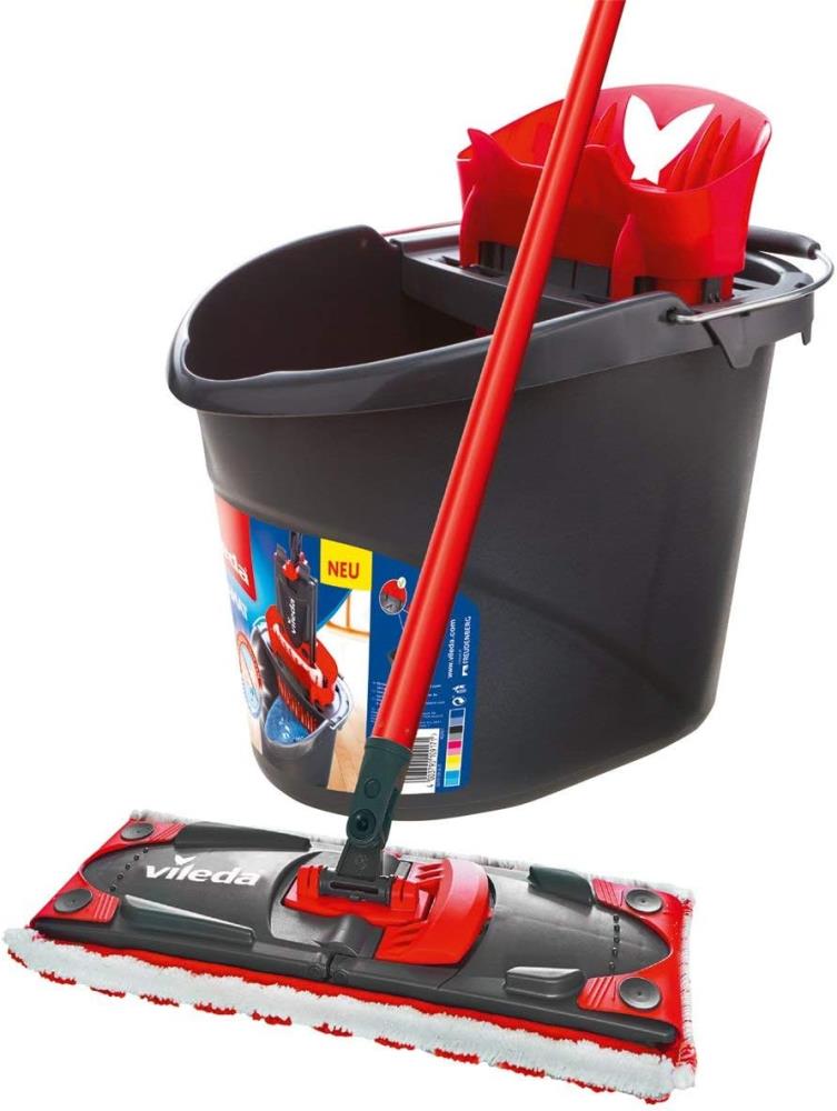 VILEDA Ultramax 2 in 1 Komplettset Eimer Bodenwischer Set - NEU VILEDA Ultramax 2 in 1 Komplettset Eimer Bodenwischer Set - NEU