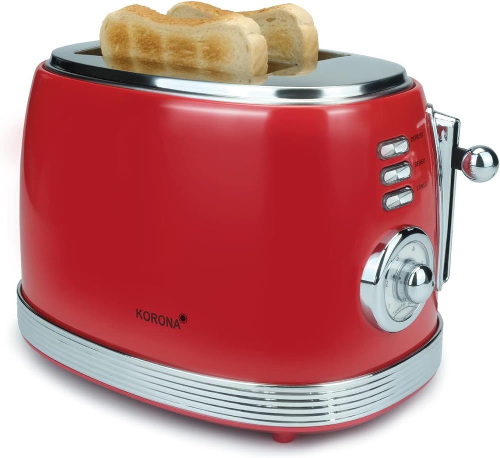 Korona 21668 Toaster 2 Scheiben  Retro Design - B Ware