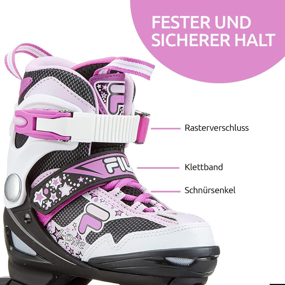 Fila Skates Größe 36-40 Inliner J-One Girl - B Ware