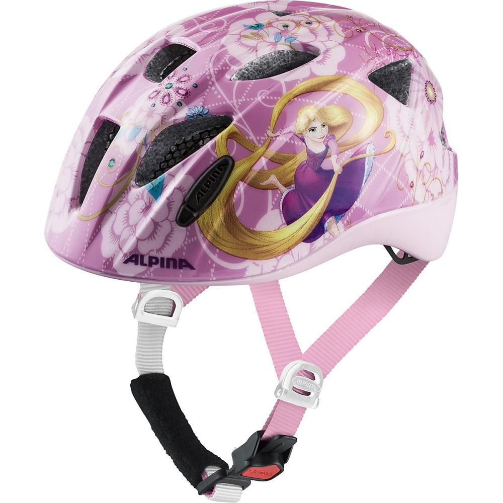 ALPINA 10602357 Fahrradhelm Disney Rapunzel rosa Gr. 45-49cm
