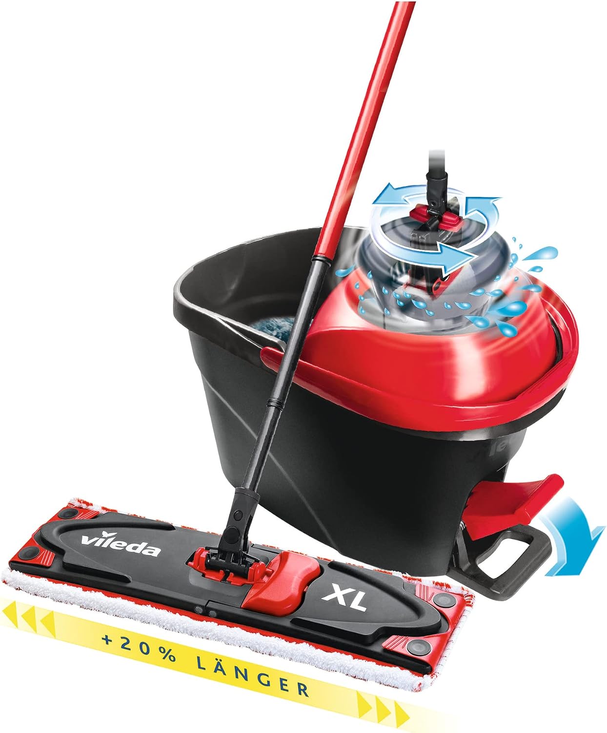 Vileda ULTRAMAX TURBO XL Box Komplettset mit Bezug, WIscher -  NEU