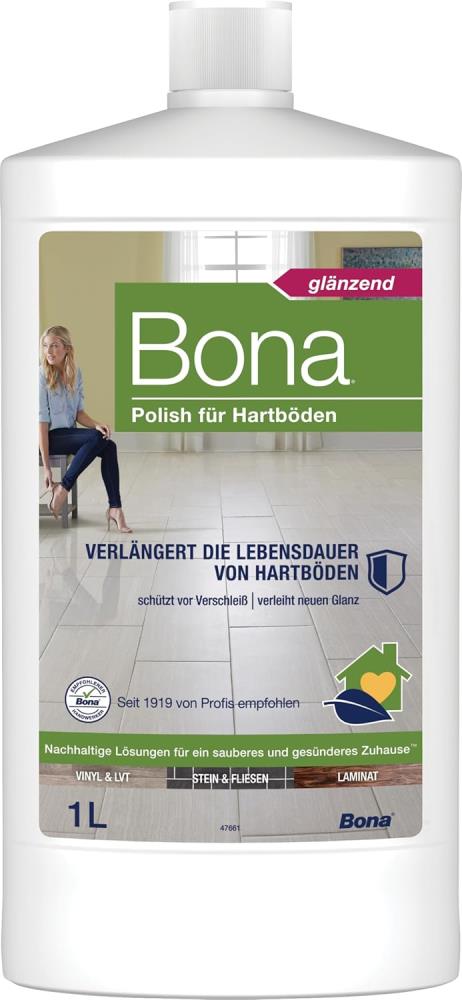 Bona Stein-, Fliesen- und Laminat Polish, 1 Liter