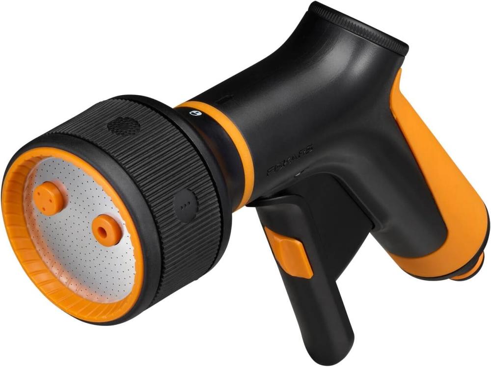 Fiskars Sprühpistole, 3 Funktionen, Schwarz/ Orange