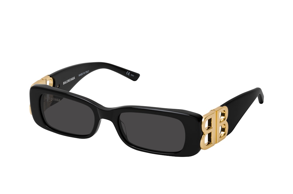 Balenciaga Sonnenbrille -  BB 0096S 001 - Gr. XL - Schwarz - B Ware