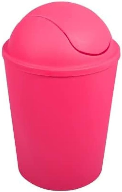 MSV AKO Abfalleimer 5 Liter Pink Fuchsia