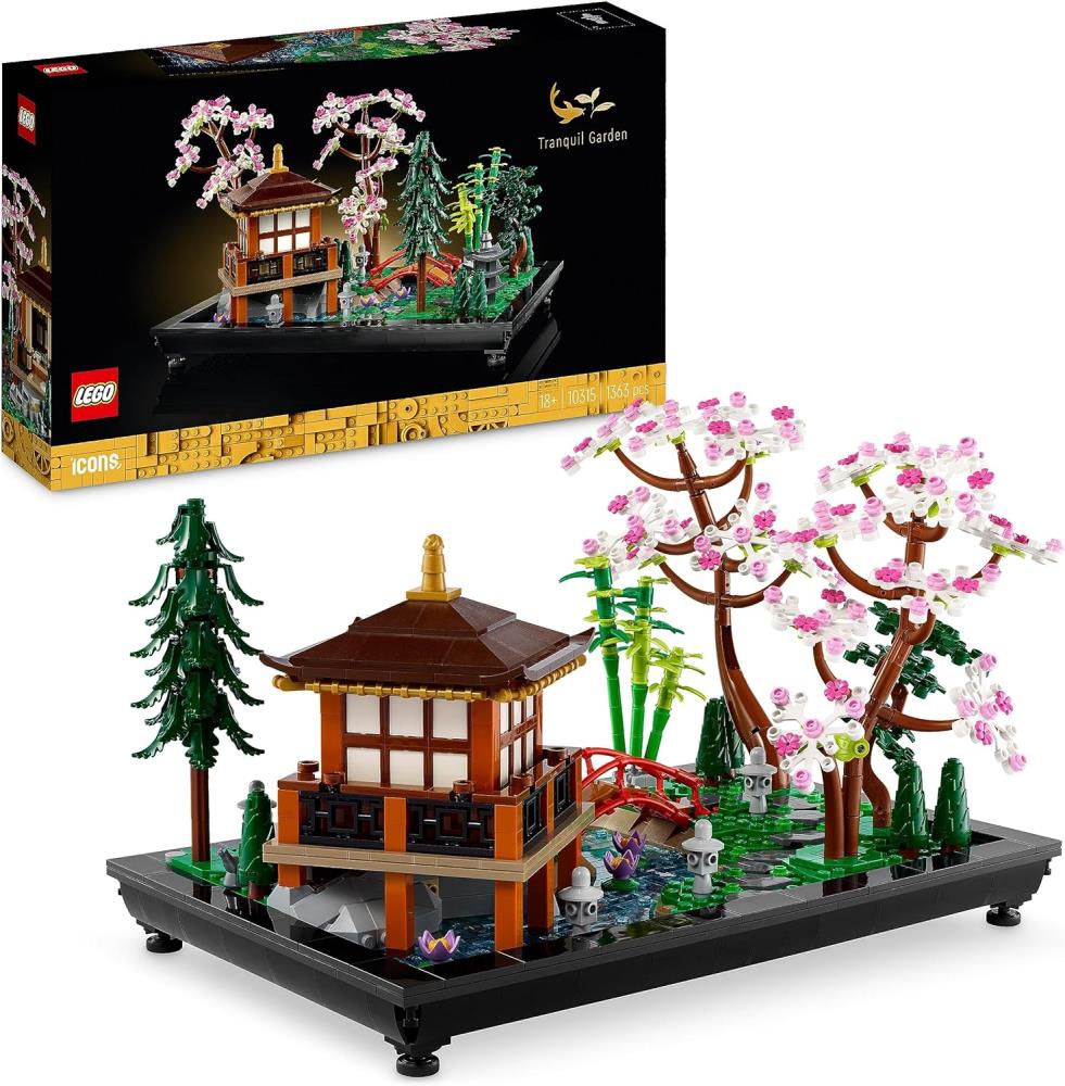 LEGO Icons Garten der Stille, Botanical Zen-Garten-Set für Erwachsene, B- Ware