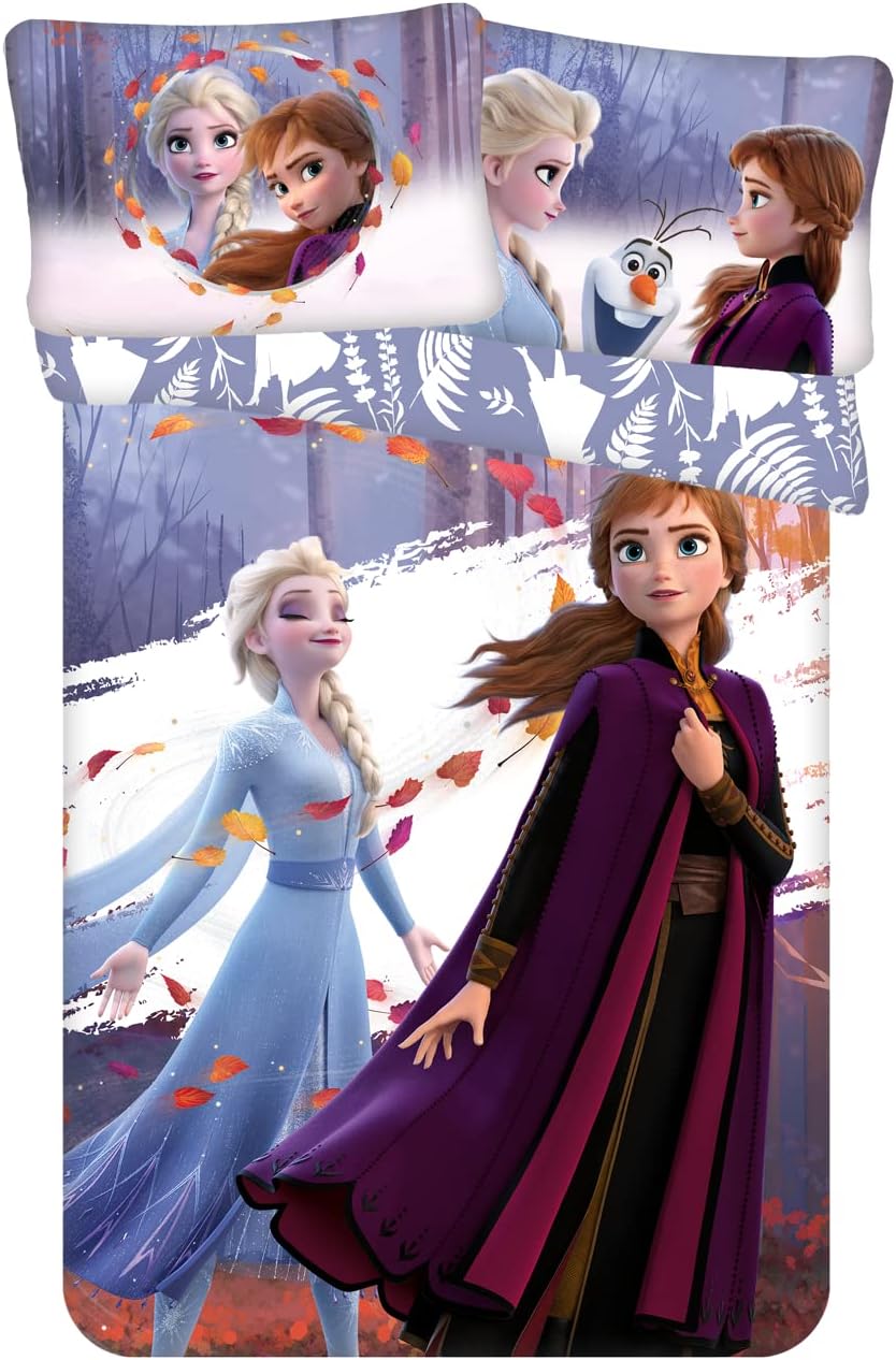 Disney Bettwäsche Eiskönigin Anne ELSA mit Kissenbezug 100 x 135 cm - B Ware Disney Bettwäsche Eiskönigin Anne ELSA mit Kissenbezug 100 x 135 cm - B Ware
