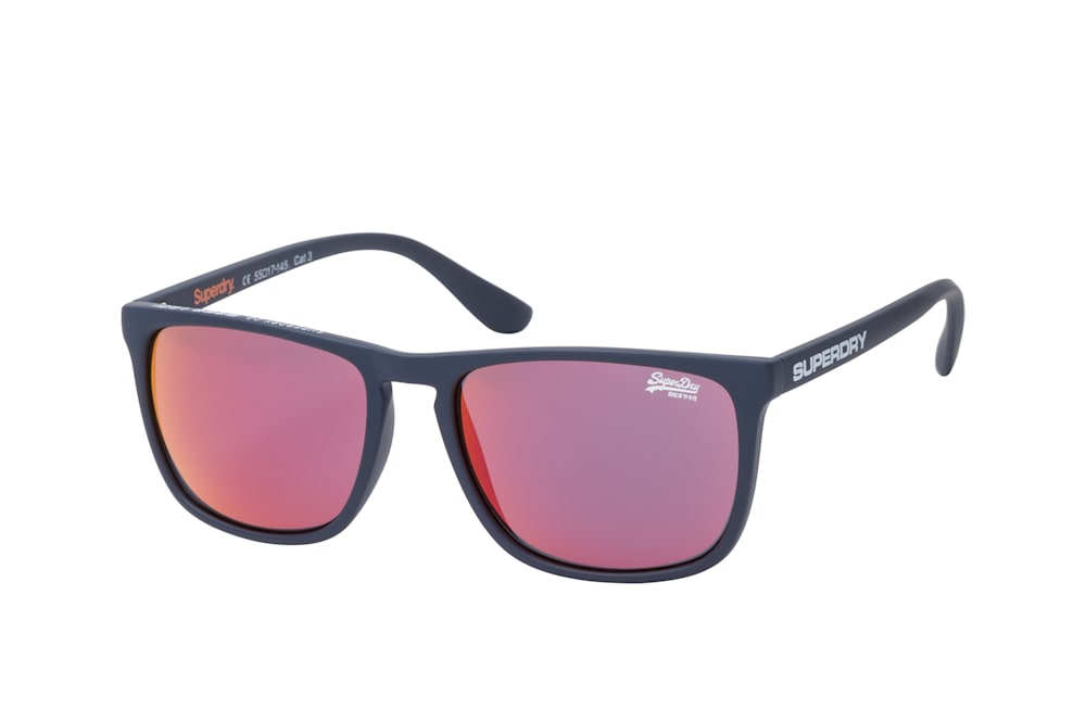 Superdry Sonnenbrille - Shockwave 189 - Gr. L - Blau - B- Ware