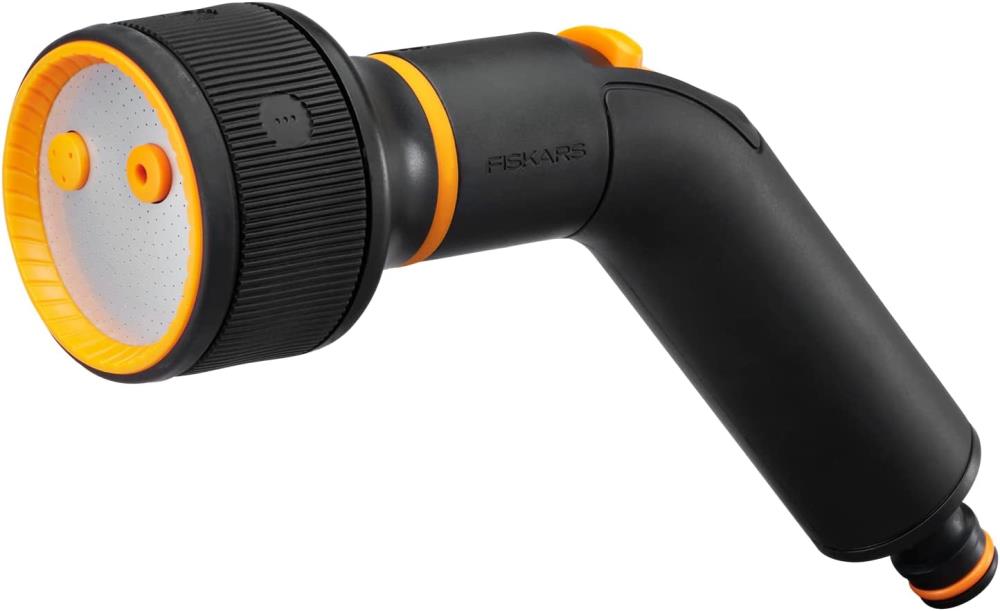 Schwarz/Orange Fiskars Sprühpistole Mit 3 Funktionen - Neu