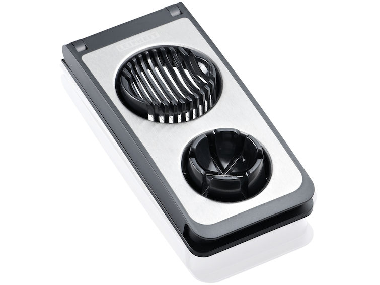 LEIFHEIT 3122 Eierschneider Combi ProLine-Serie mit 3 Funktionen