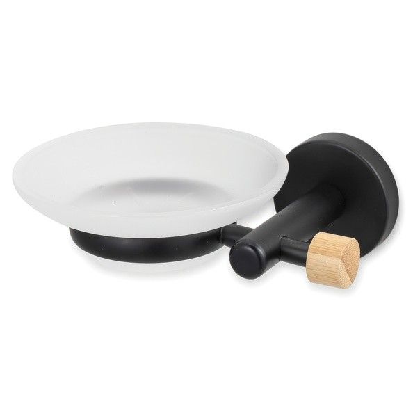 Spirella Seifenschale Bambus schwarz