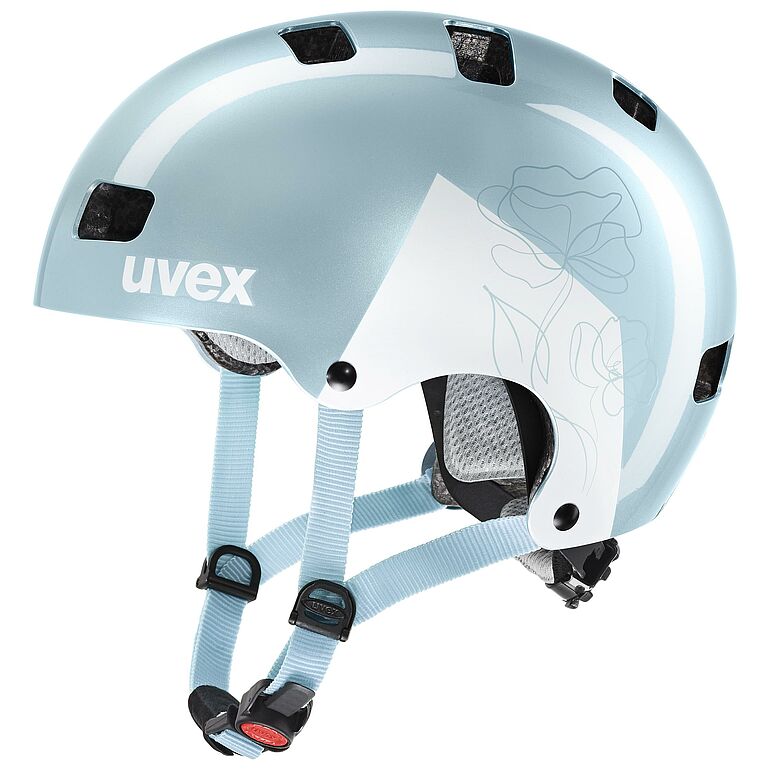 Fahrradhelm uvex kid 3 cloud white Gr. 55-58