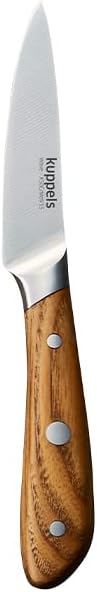 Kuppels WAVE Schälmesser | 10 cm Klinge | extra scharf & schnitthaltig | Klingenstahl | rostfrei, poliert | Gemüsemesser - NEU