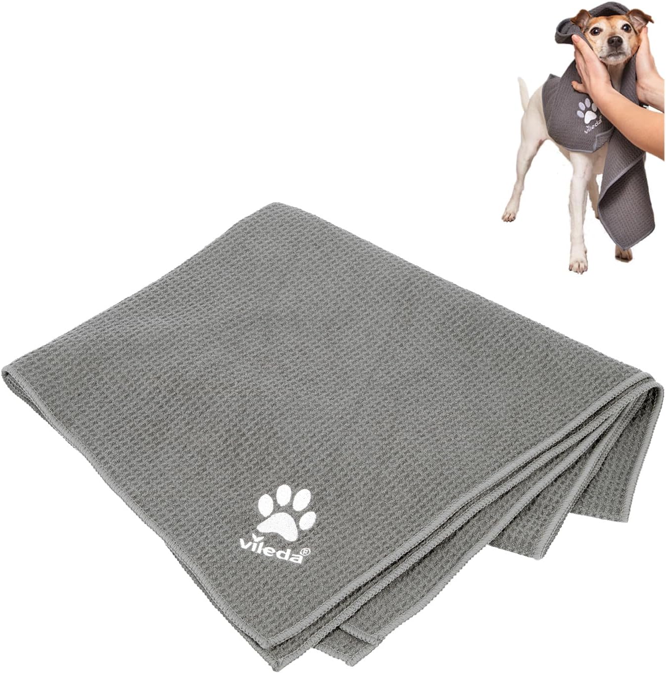 Vileda Hundehandtuch Pet Pro aus Mikrofaser- M 45 x 70 cm