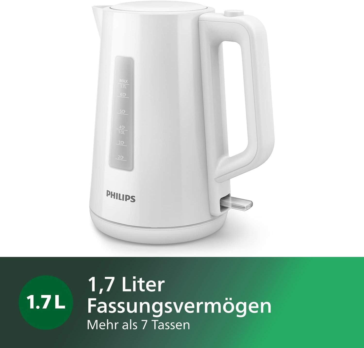 Philips Wasserkocher 1,7 L 2200 Watt HD9318/00 - B Ware
