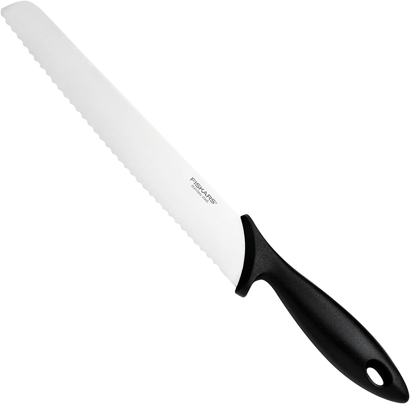 Fiskars Brotmesser mit Wellenschliff - 23 cm Klinge
