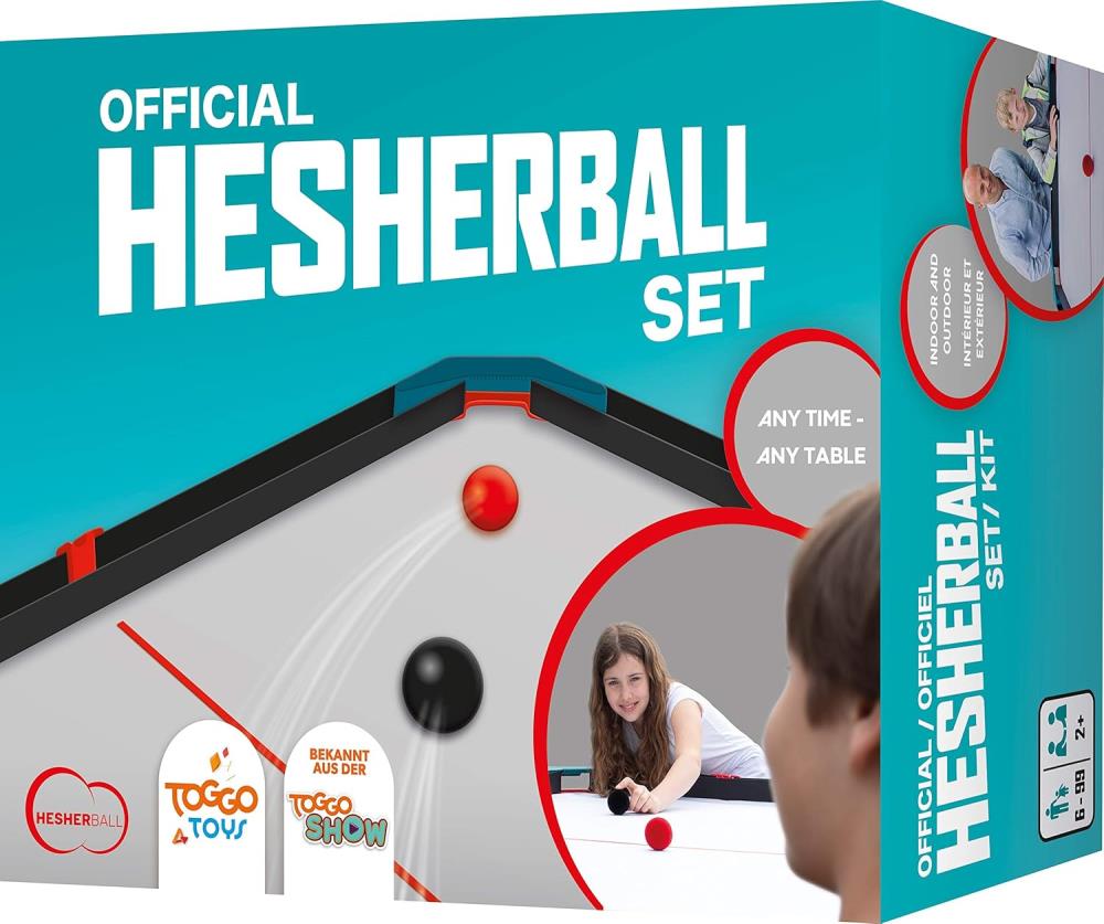 HesherBall Unisex Jugend Tischballspiel, blau, B- Ware