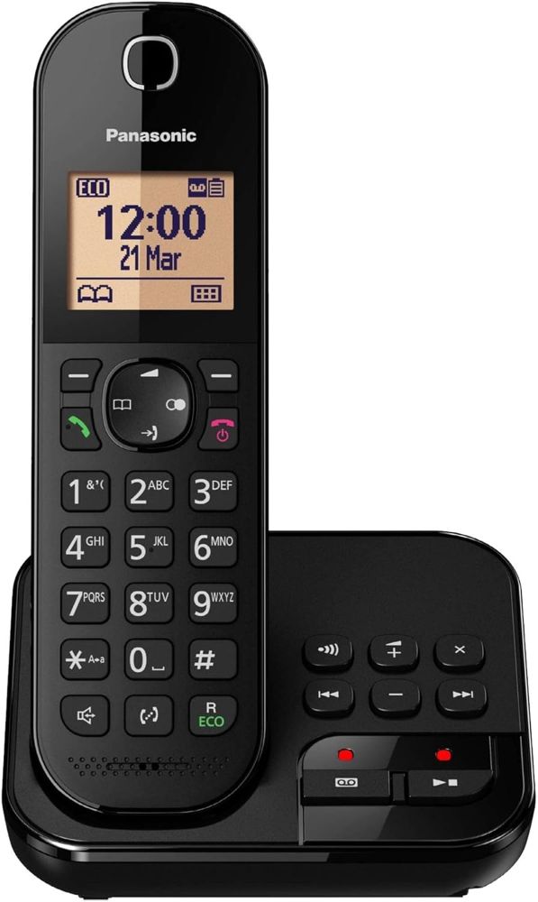 Panasonic KX-TGC 420 GB, schnurloses Haus-Telefon mit Anrufbeantworter - B Ware